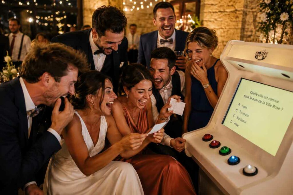Borne2Play - location borne quizz événements privés comme les mariages
